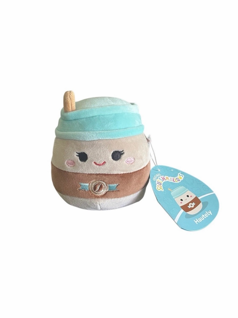 Squishmallows Hautely Coffee Plush Brunch Mystery Squad Jazwares 5in NO SCENT